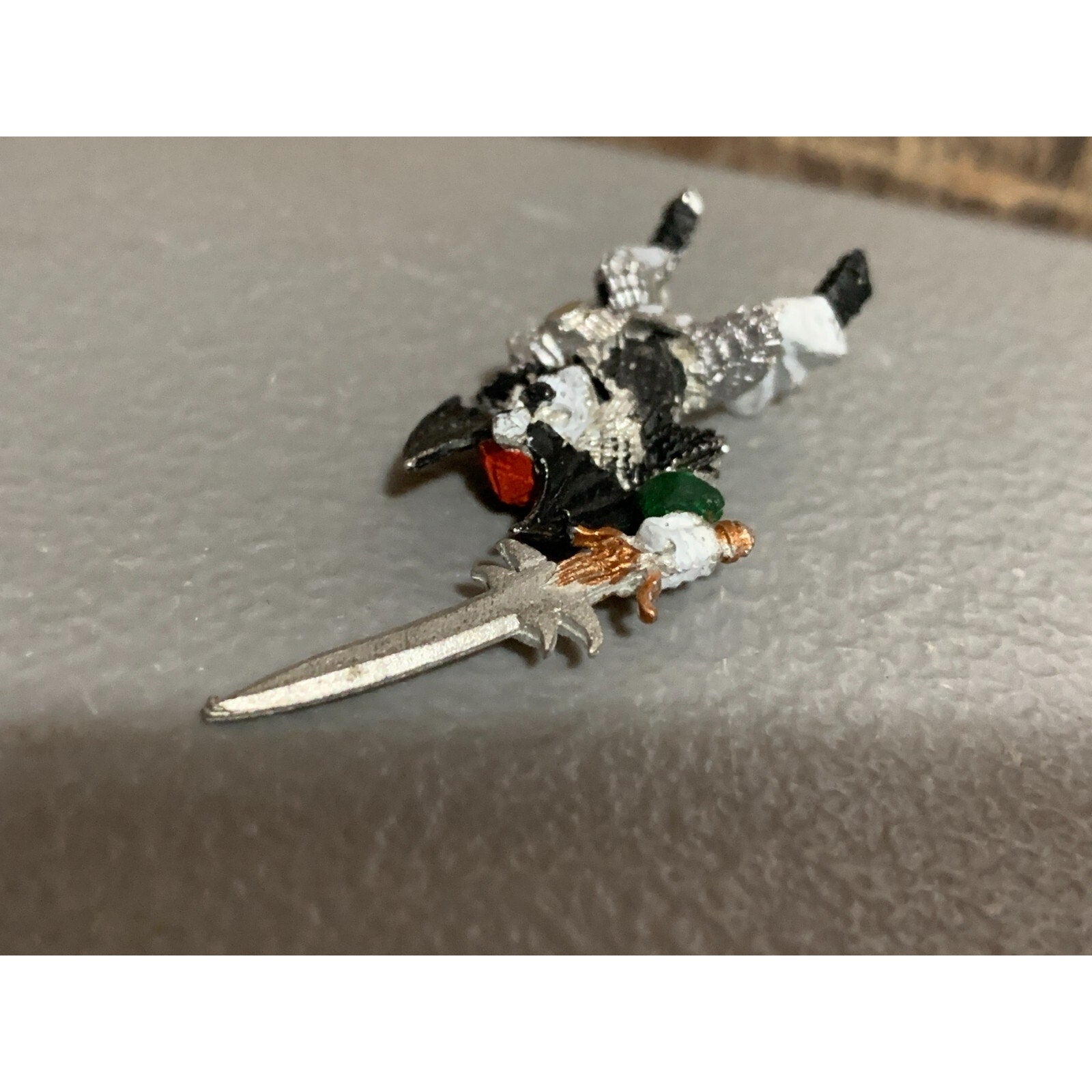 A16872 WARHAMMER AOS FANTASY UNDEAD VAMPIRE COUNTS METAL MOUNTED BLOOD DRAGON