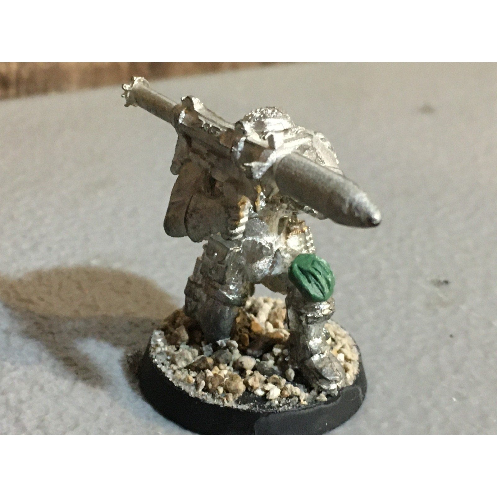 A33818 WARHAMMER 40K SPACE MARINES METAL SCOUT MISSILE LAUNCHER GW
