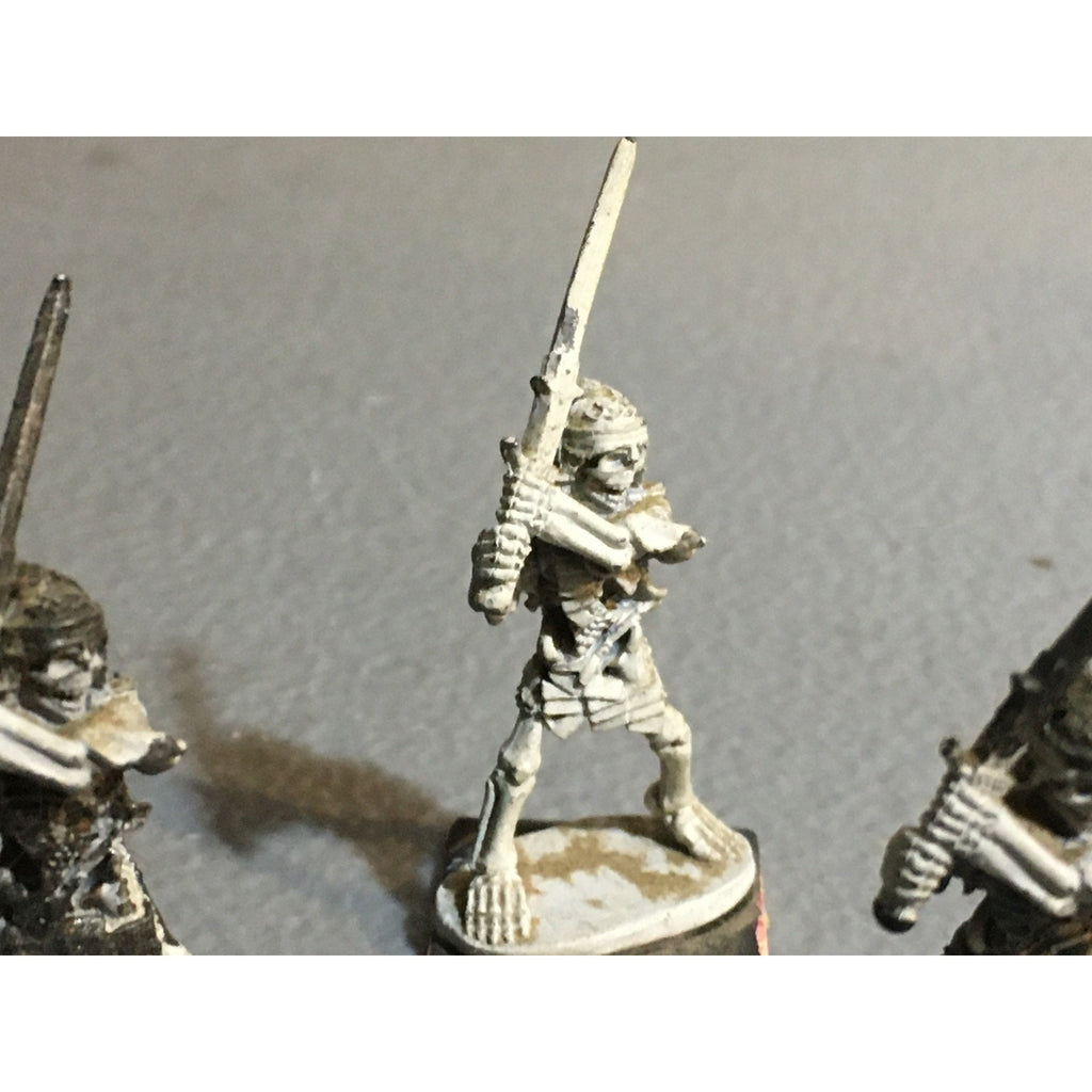 A32385 RAL PARTHA METAL MINIATURES SKELETON WARRIOR KNIGHT 3 PK TABLETOP WAR
