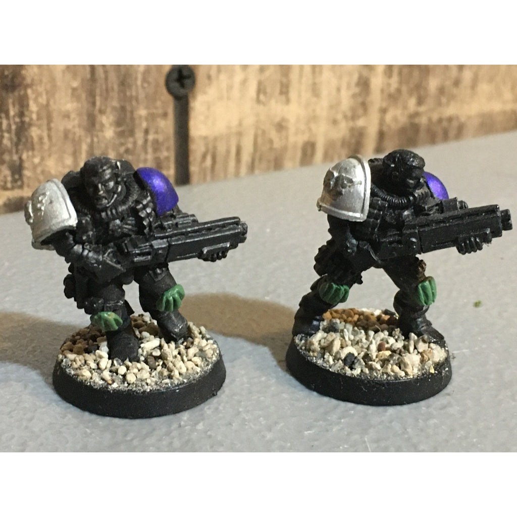 A33812 WARHAMMER 40K SPACE MARINES METAL SCOUT SHOTGUN 2 PK GW GAMES WORKSHOP