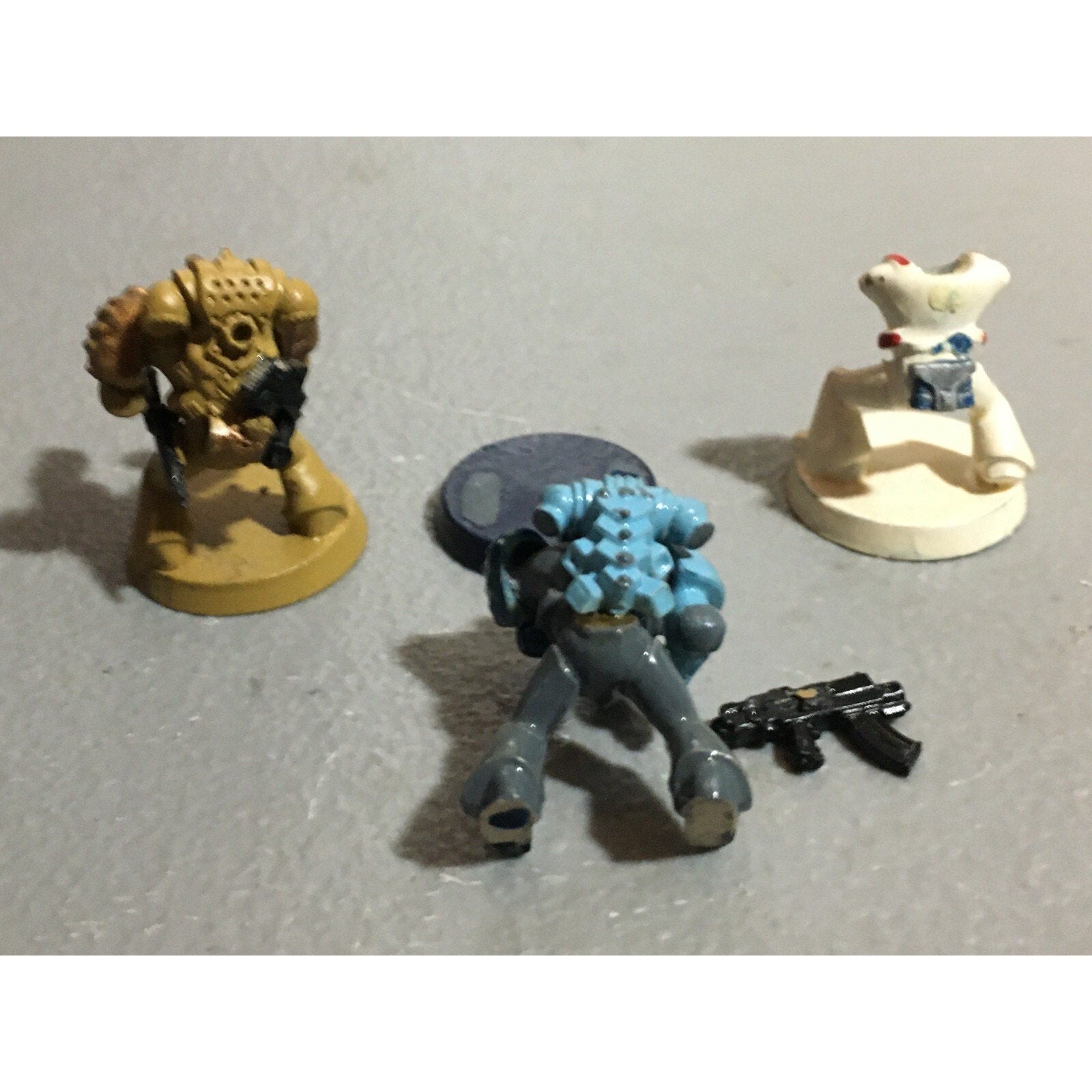 A19983 WARHAMMER 40K SPACE MARINES ROGUE TRADER RTB01 3 PK INCOMPLETE