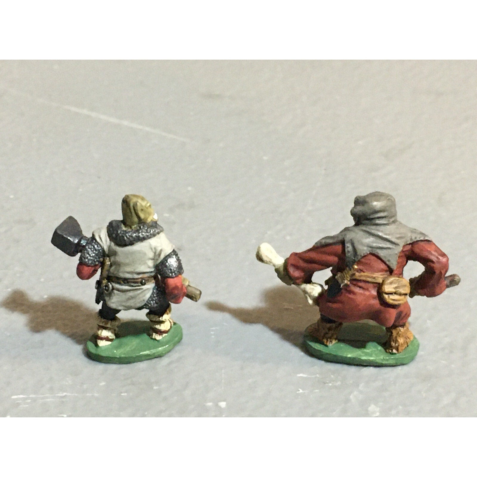 A10095 CITADEL PRE SLOTTA METAL RARE OOP ORC WARRIORS 2 PK WARHAMMER PAINTED