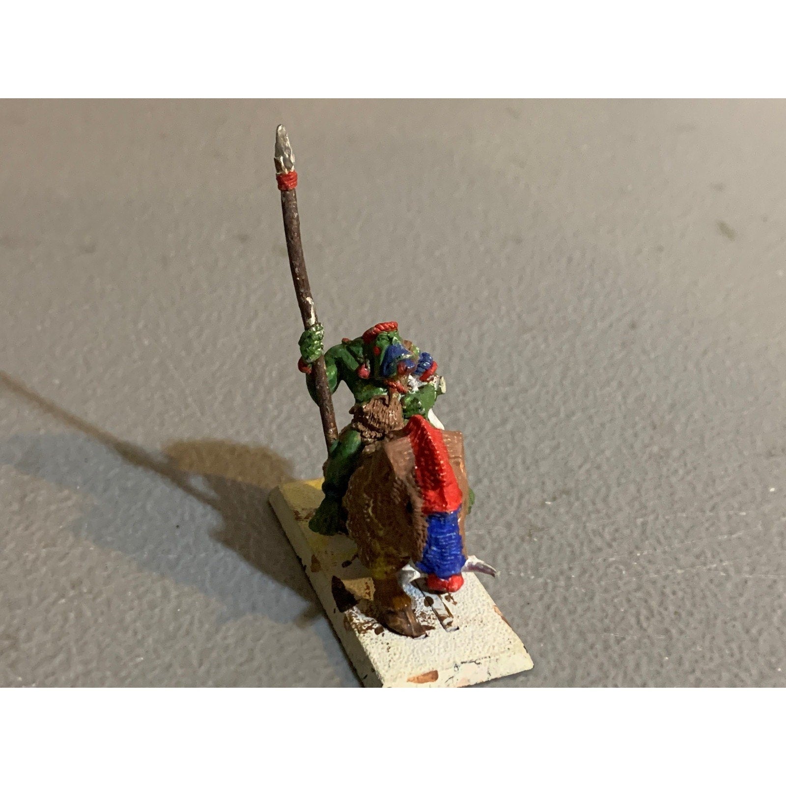 A31239 WARHAMMER FANTASY AOS METAL ORCS & GOBLINS SAVAGE BOAR RIDER INCOMPLETE