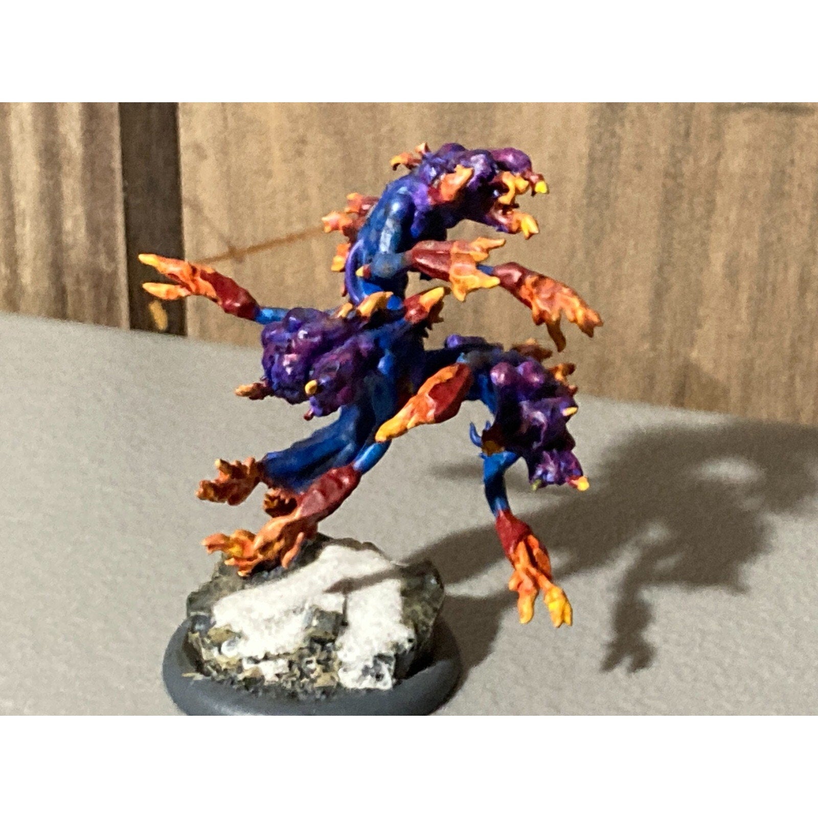 A19596 WARHAMMER 40K AOS CUST EXALTED FLAMERS READ TZEENTCH CHAOS DAEMONS PAINT