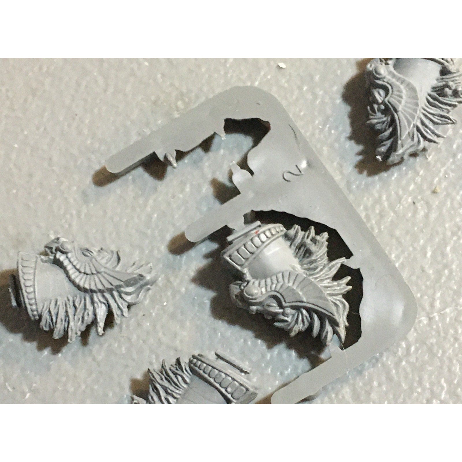 A24512 WARHAMMER FANTASY HIGH ELVES HORSE HEADS BITS LOT 7 PK GAMES WORKSHOP GW