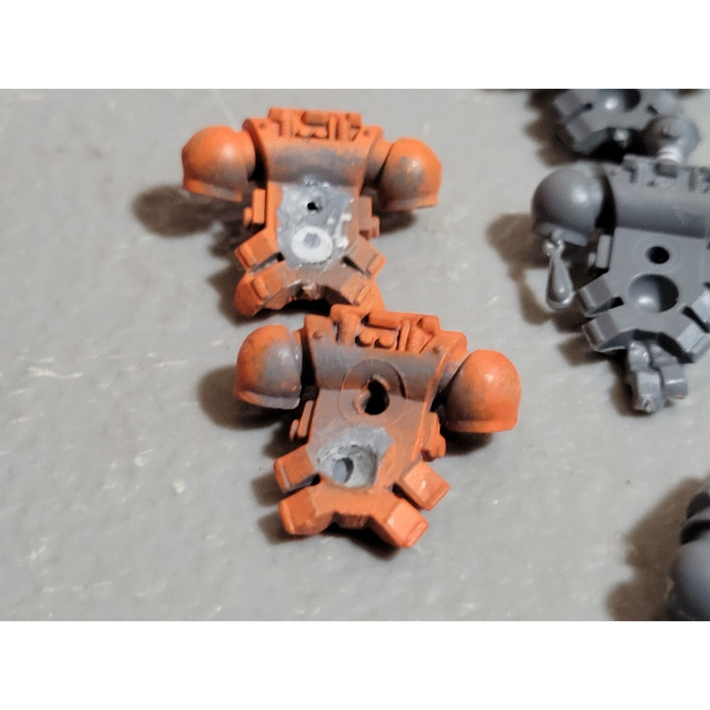 A19069 WARHAMMER 40K SPACE MARINES BLOOD ANGELS BACKPACK 11 PK BITS LOT