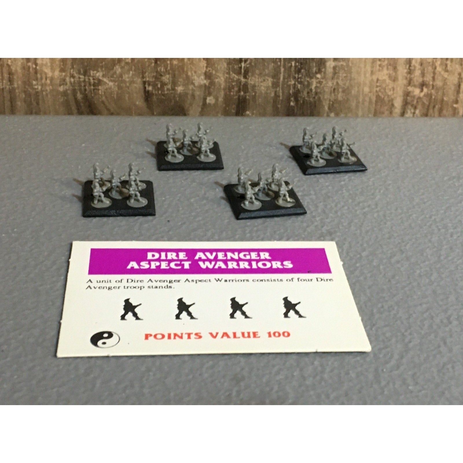 A29816 WARHAMMER 40K EPIC ELDAR CRAFTWORLDS DIRE AVENGERS ASPECT WARRIOR GW