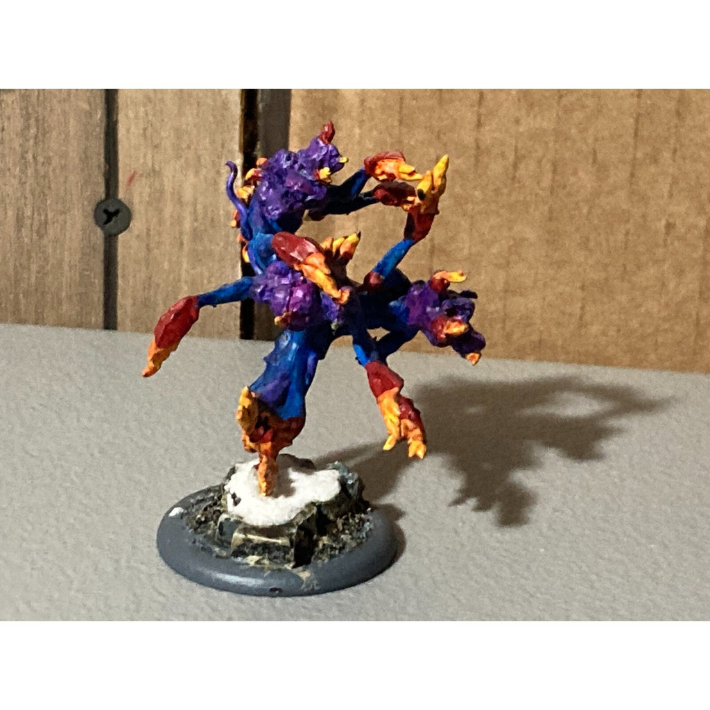 A19595 WARHAMMER 40K AOS CUST EXALTED FLAMERS READ TZEENTCH CHAOS DAEMONS PAINT