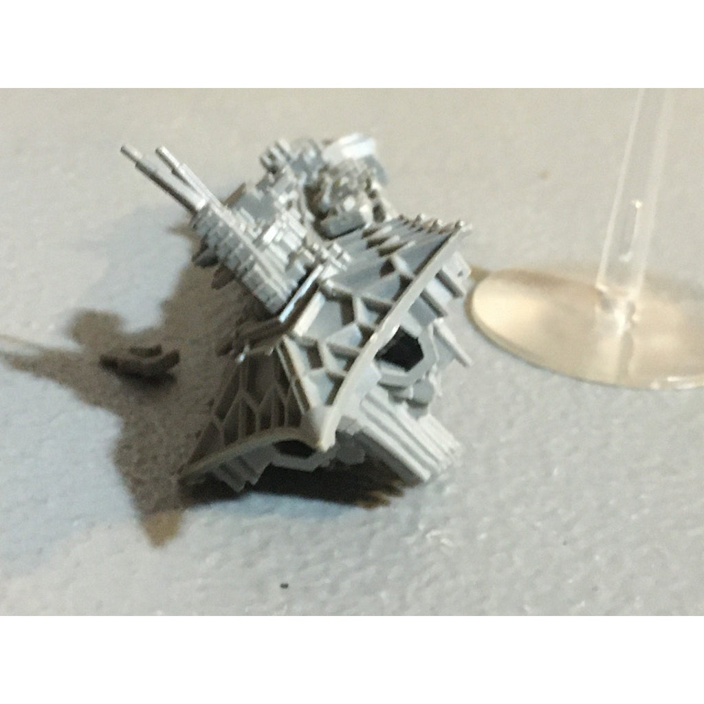 A32828 WARHAMMER 40K BATTLEFLEET GOTHIC CHAOS CRUISER MISS GUN BANK BIT GW