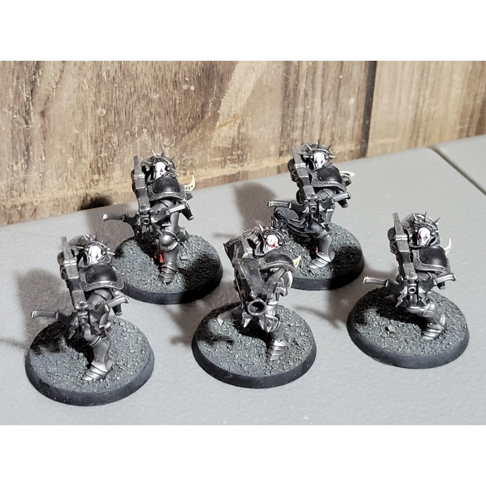 A19303 WARHAMMER AOS SIGMAR STORMCAST ETERNALS JUDICATORS 5 PK PAINTED BASED