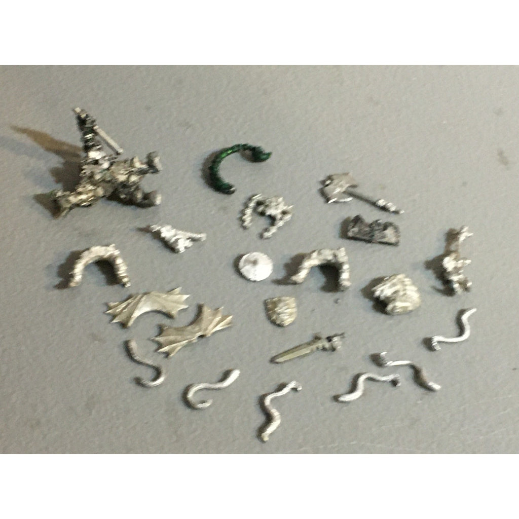 A31483 WARHAMMER FANTASY AOS ALL METAL BITS & INCOMPLETE LOT ORC DAEMON CHAOS