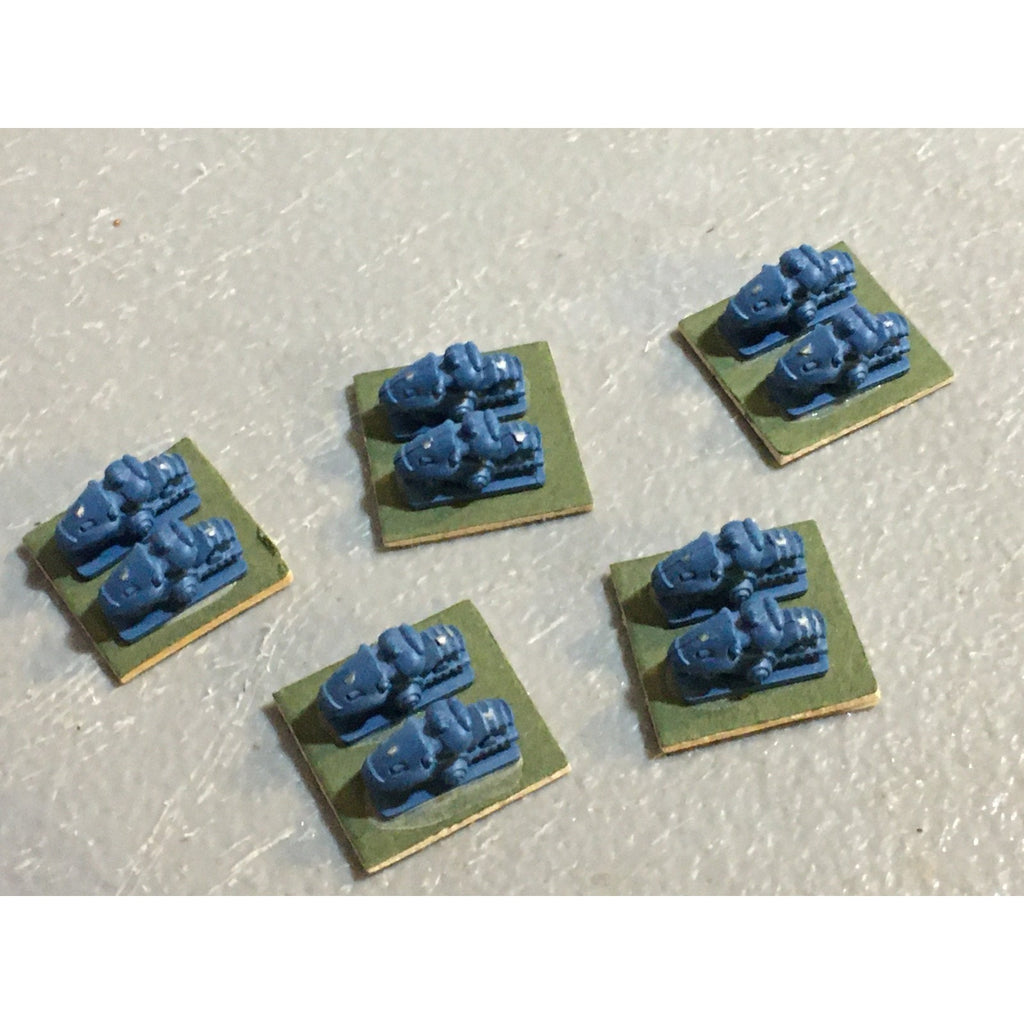 A25120 WARHAMMER 40K EPIC SPACE MARINES BIKES 5 CUSTOM STANDS GW