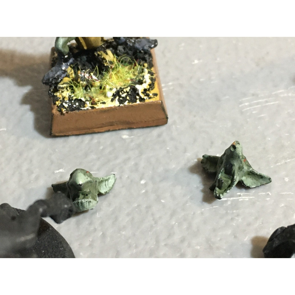 A23404 WARHAMMER FANTASY OGRE KINGDOMS LOT GNOBLARS + EXTRA HEADS GW