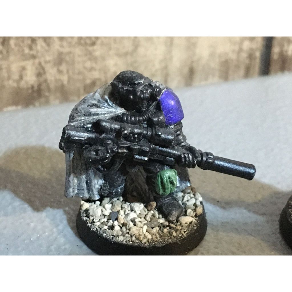 A33808 WARHAMMER 40K SPACE MARINES METAL SCOUT SNIPER 2 PK GW GAMES WORKSHOP