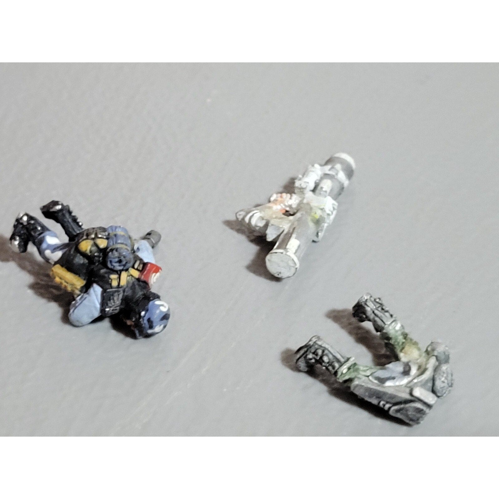 A19072 WARHAMMER 40K IMPERIAL GUARD ASTRA OOP METAL BITS LOT