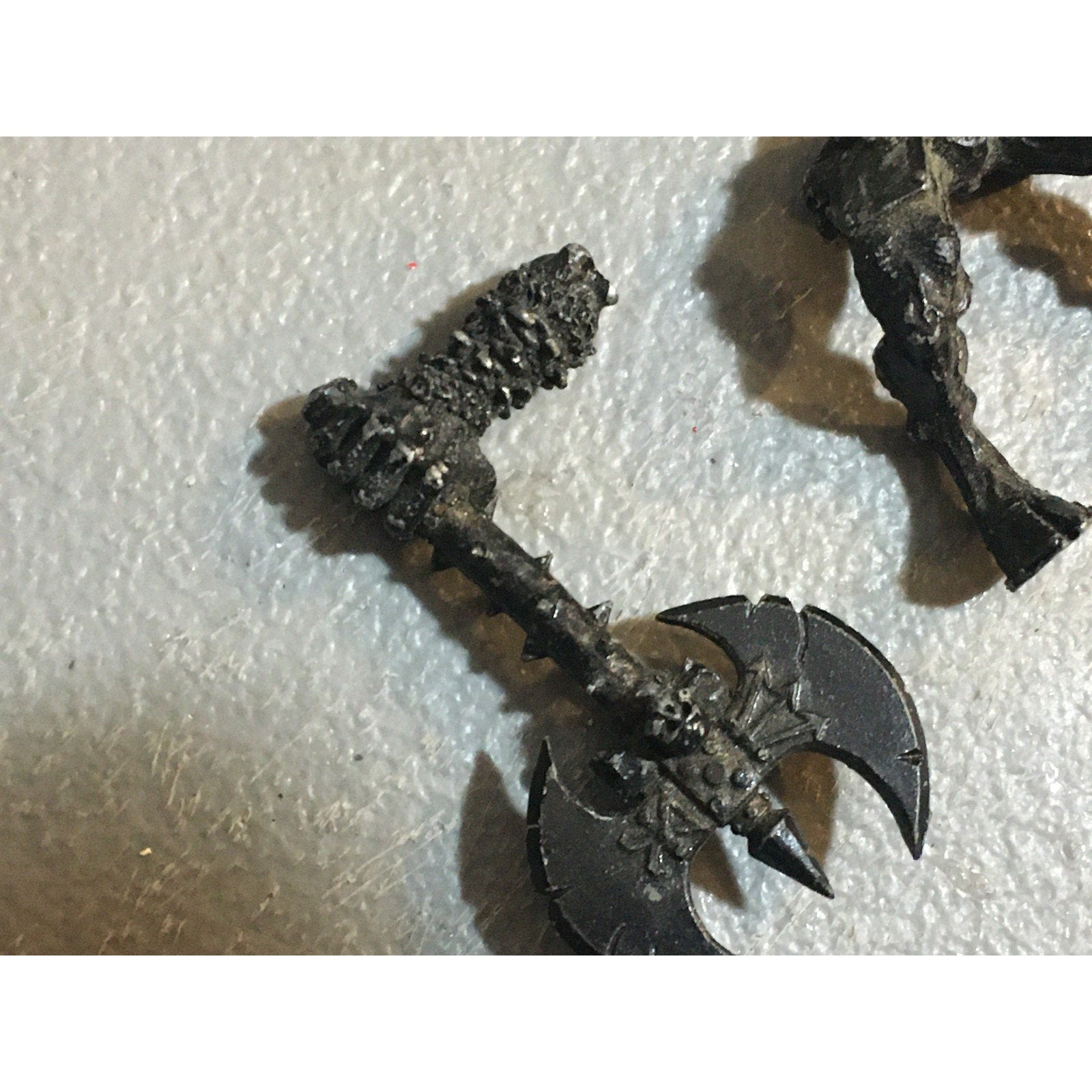 A29244 WARHAMMER 40K CHAOS DAEMONS METAL 6TH EDITION LEGS & AXE BLOODTHIRSTER