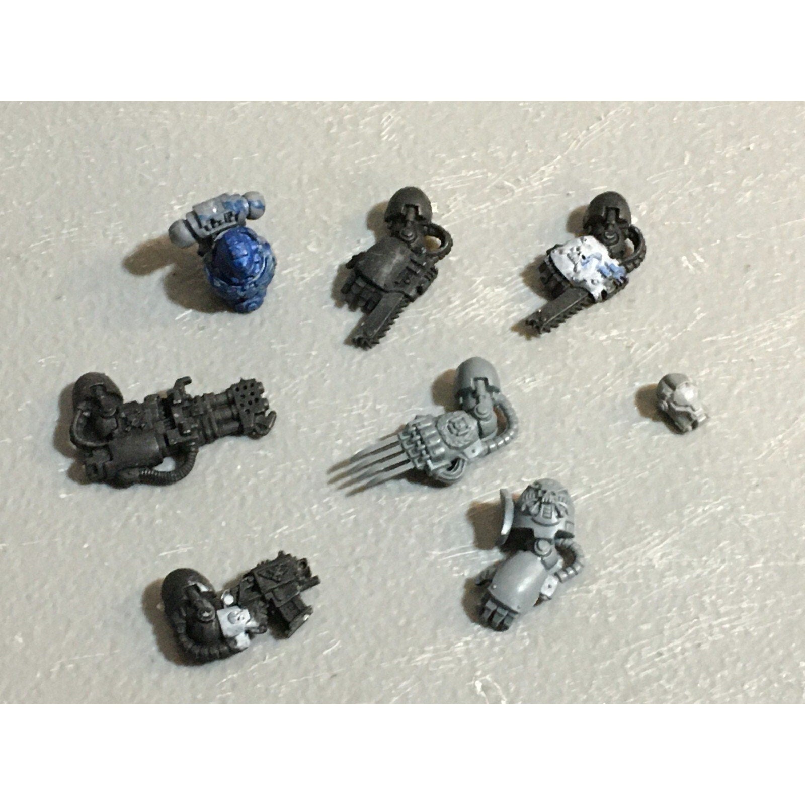 A23091 WARHAMMER 40K SPACE MARINES BITS LOT TERMINATORS ARMS GAMES WORKSHOP GW