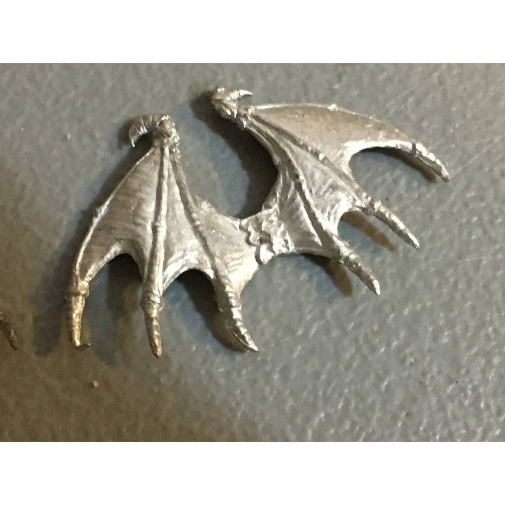A33851 WARHAMMER 40K TYRANIDS BITS LOT METAL GARGOYLE WINGS 3 PK GW