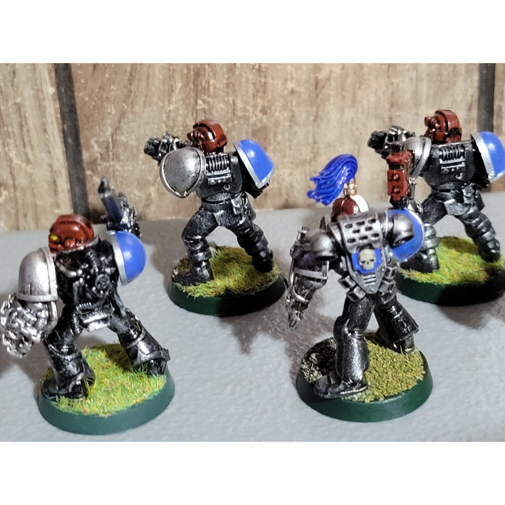 A18031 WARHAMMER 40K SPACE MARINES 5 PK HEAVY SERGEANT MISS BACKPACKS
