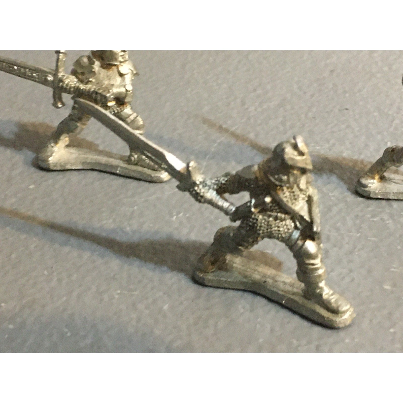 A32610 RAL PARTHA MINIATURES METAL 3 PK PALADIN KNIGHT FIGHTER D&D