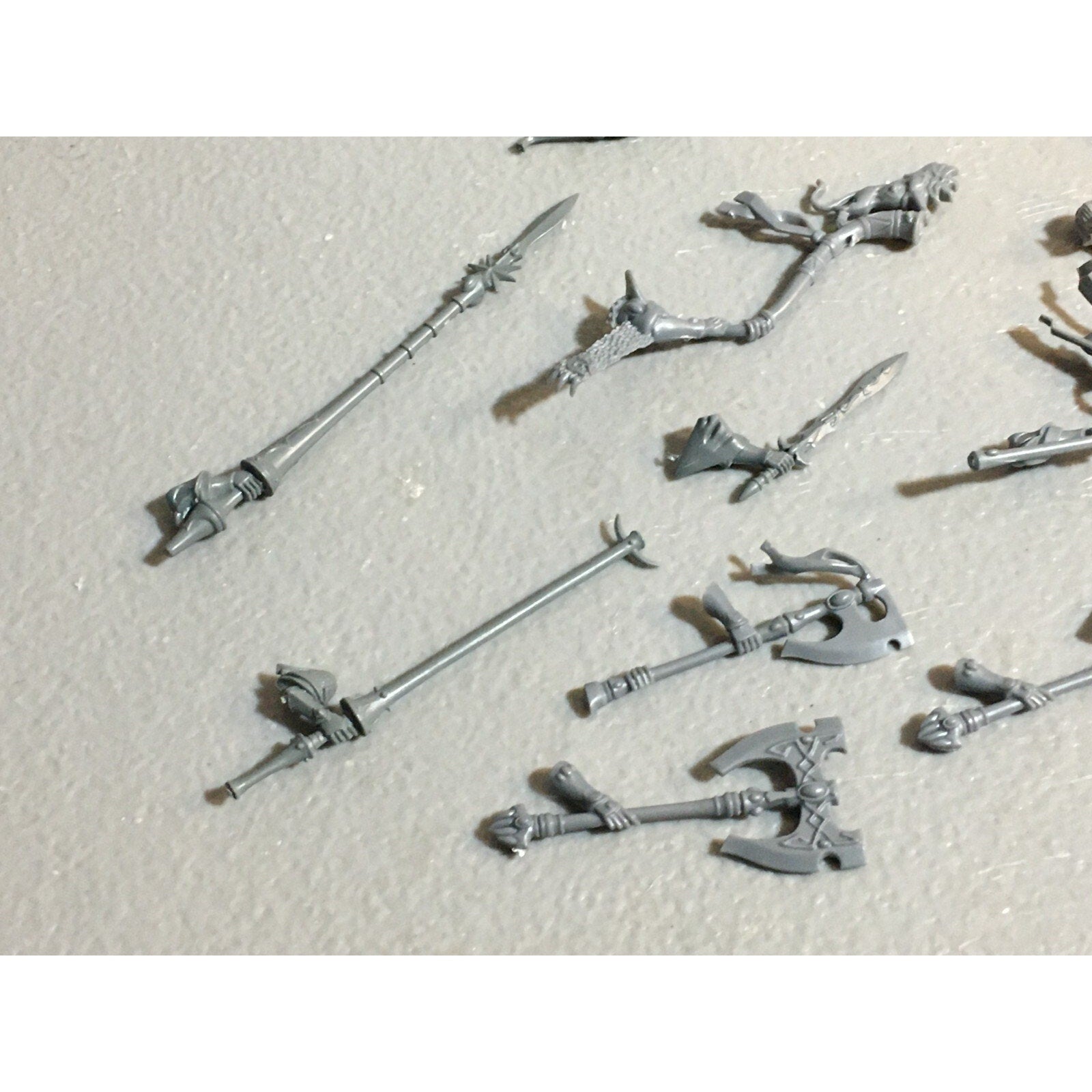 A23431 WARHAMMER FANTASY HIGH ELVES BITS LOT MIXED LIONS LANCE GAMES WORKSHOP GW
