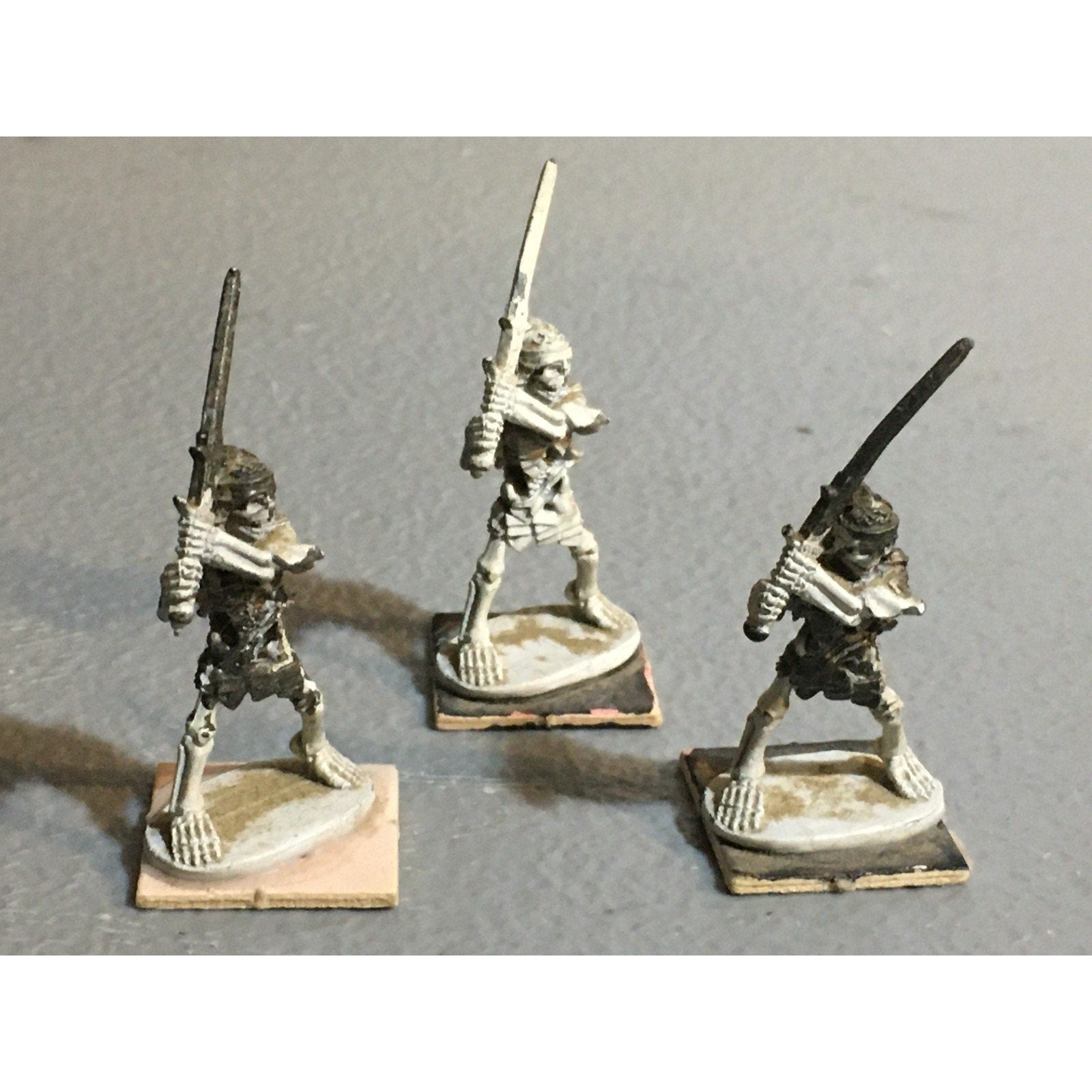 A32385 RAL PARTHA METAL MINIATURES SKELETON WARRIOR KNIGHT 3 PK TABLETOP WAR
