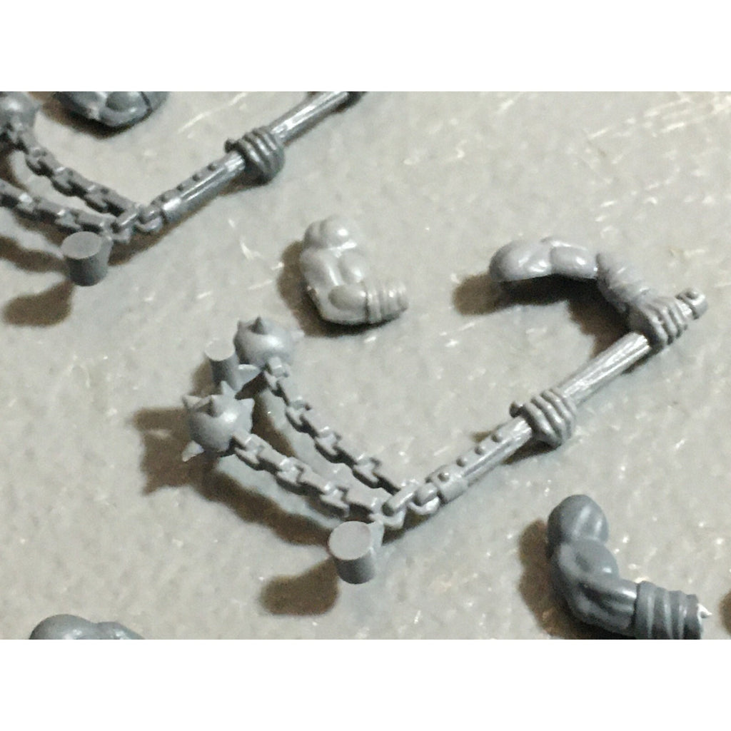 A22259 WARHAMMER FANTASY CHAOS MORTALS BITS LOT MARAUDER FLAILS GAMES WORKSHOP