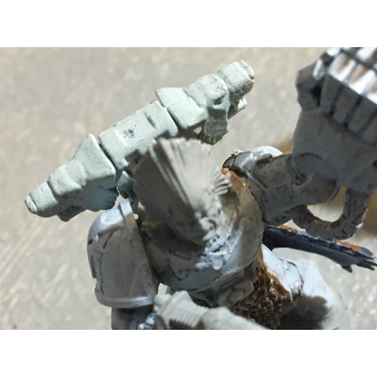A23002 WARHAMMER 40K SPACE MARINES WOLVES CUSTOM LORD 2 PK GAMES WORKSHOP GW