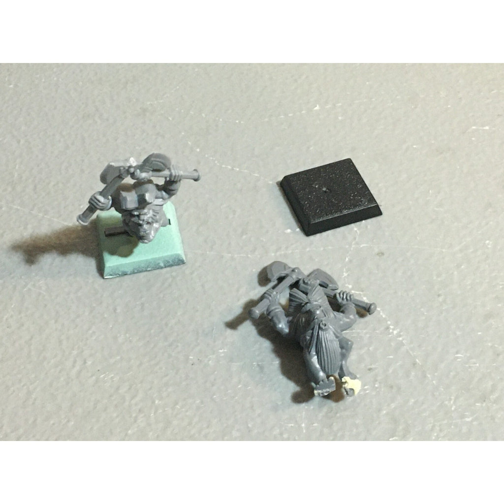 A18362 WARHAMMER FANTASY DWARFS SKULL PASS SLAYER CHAMPION 2X GW