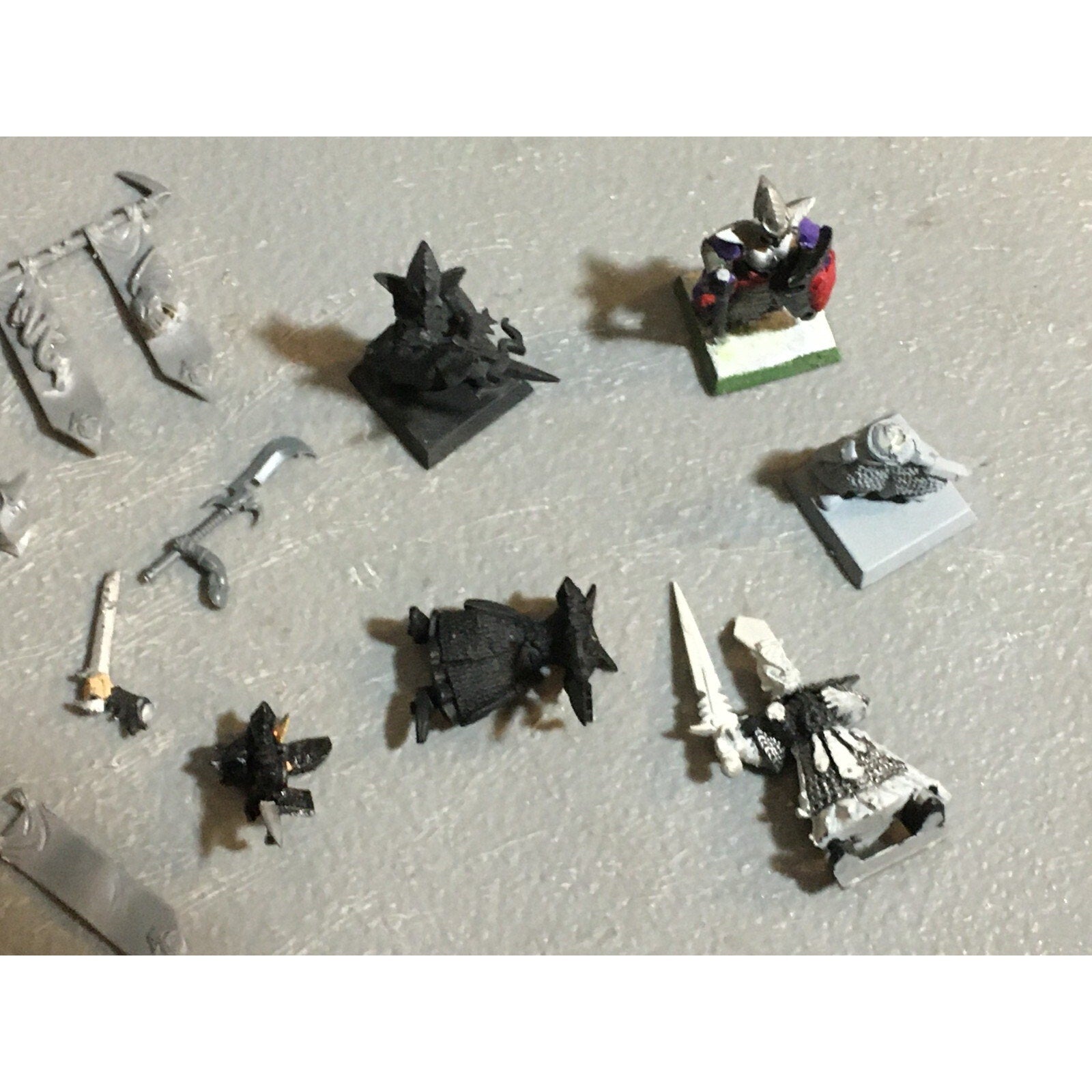 A23452 WARHAMMER FANTASY DARK ELVES INCOMPLETE LOT WARRIORS GAMES WORKSHOP GW