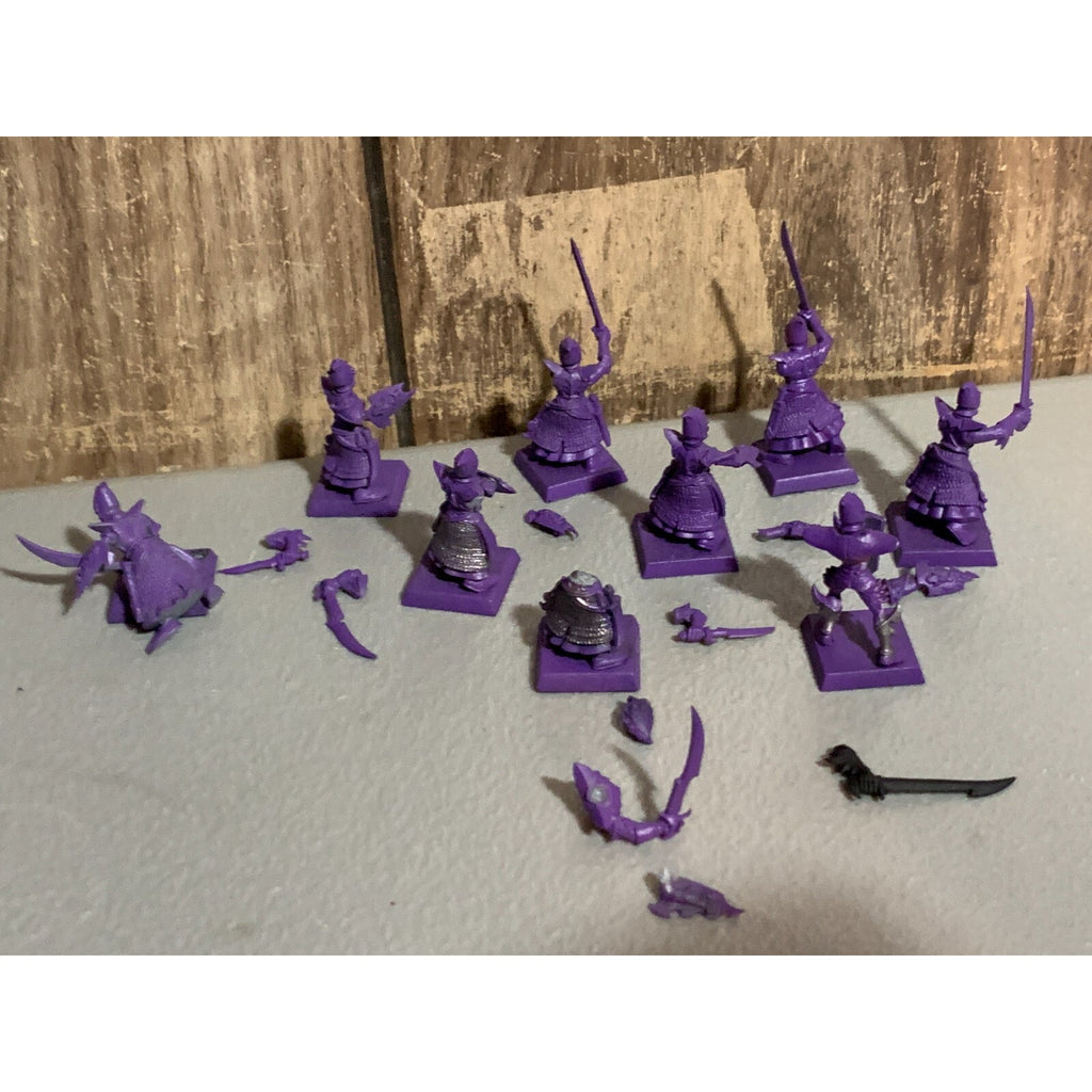A16907 WARHAMMER AOS FANTASY DARK ELVES WARRIORS 9 PACK GW GAMES WORKSHOP