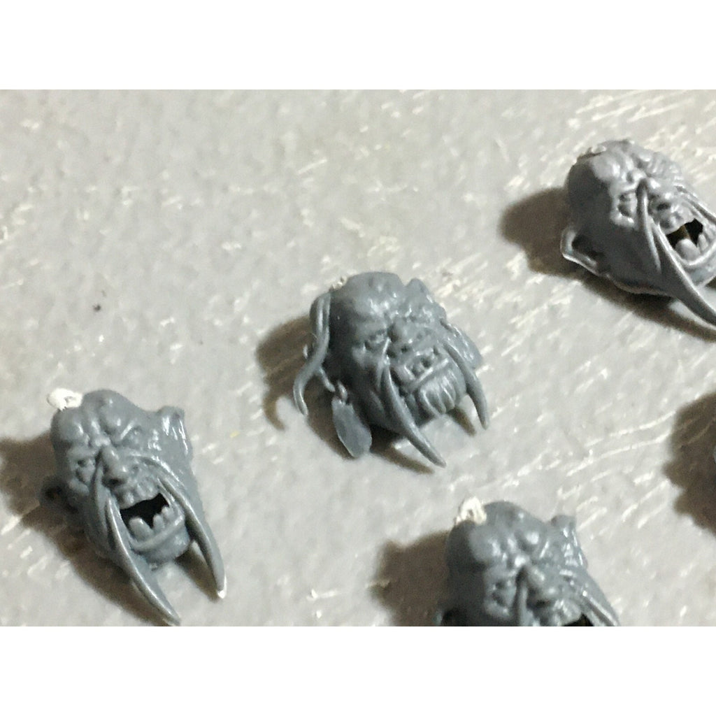 A22591 WARHAMMER FANTASY OGRE KINGDOMS BITS LOT HEADS GAMES WORKSHOP GW