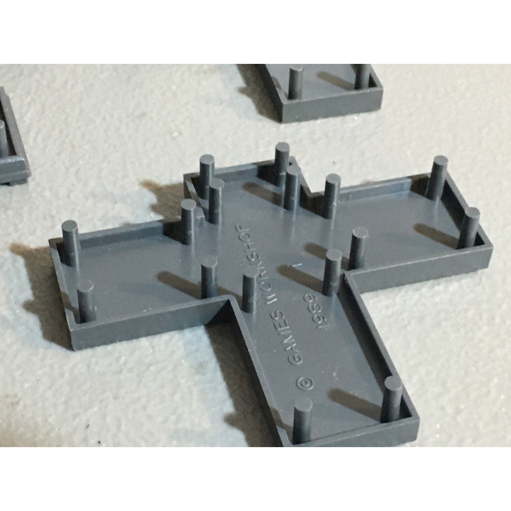 A31681 WARHAMMER EPIC 40K TERRAIN BUILDINGS PLASTIC ROOF TOPS 6 PK GW