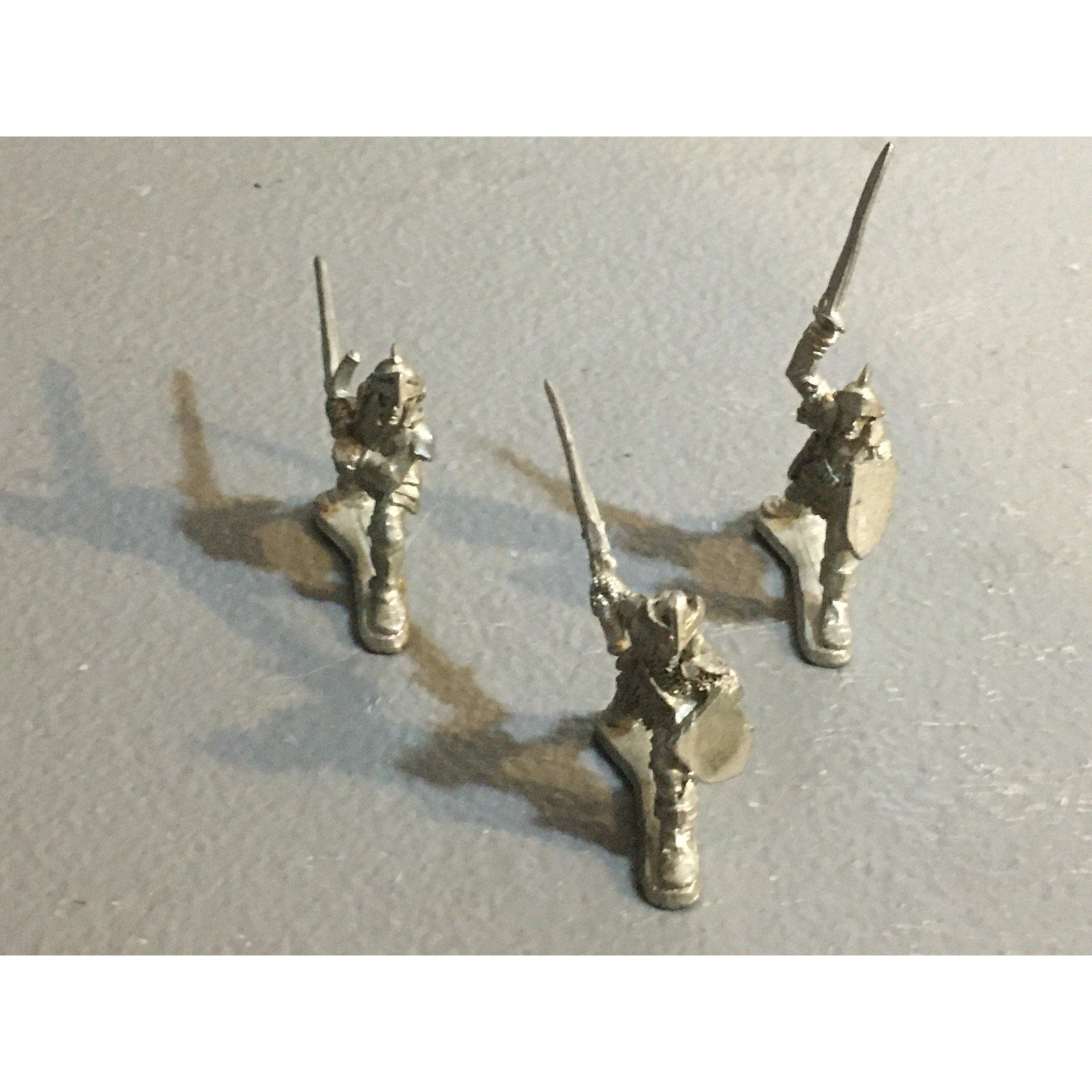 A32610 RAL PARTHA MINIATURES METAL 3 PK PALADIN KNIGHT FIGHTER D&D