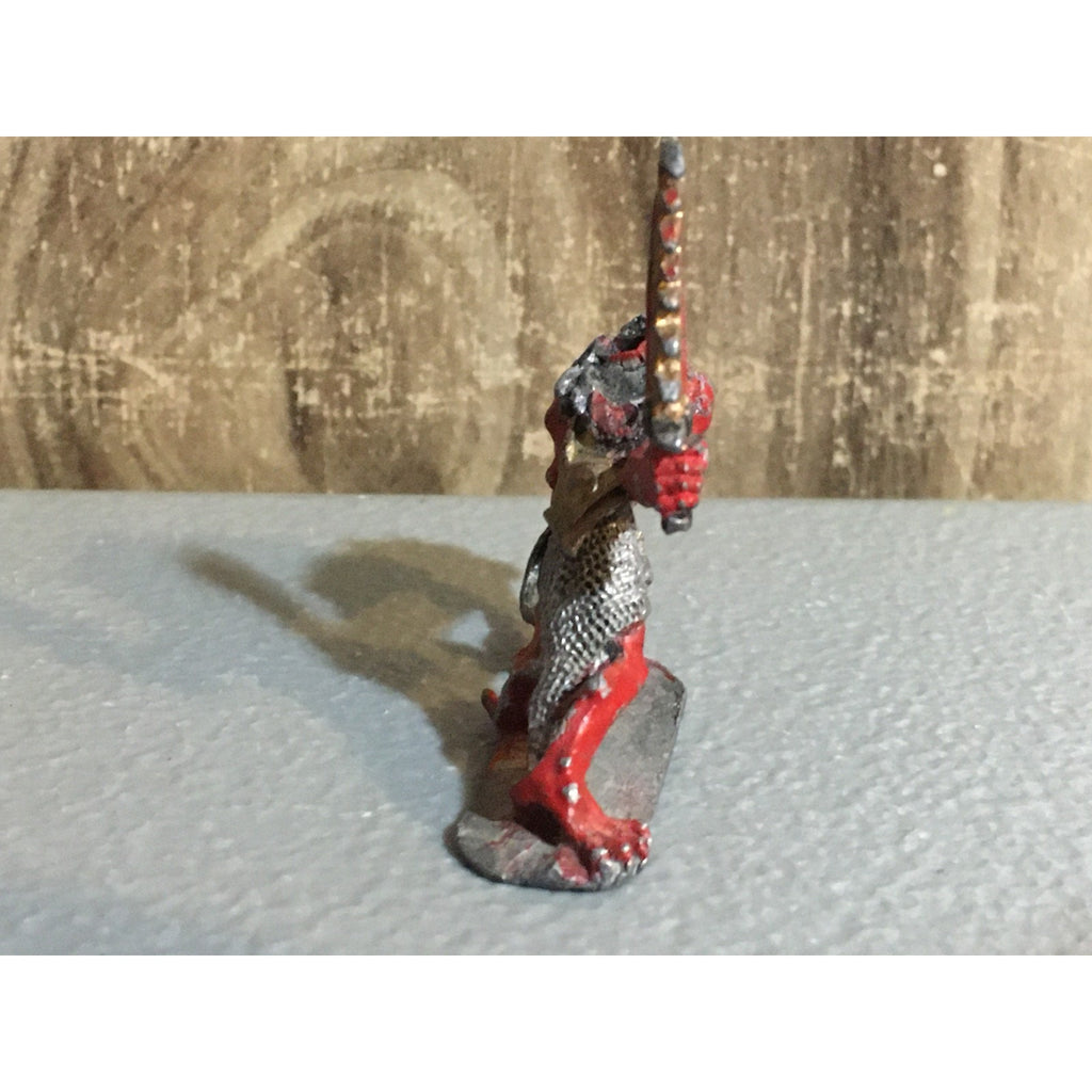 A29773 RAL PARTHA METAL ARMORED BALROG NO WINGS TABLETOP FANTASY WARGAMES