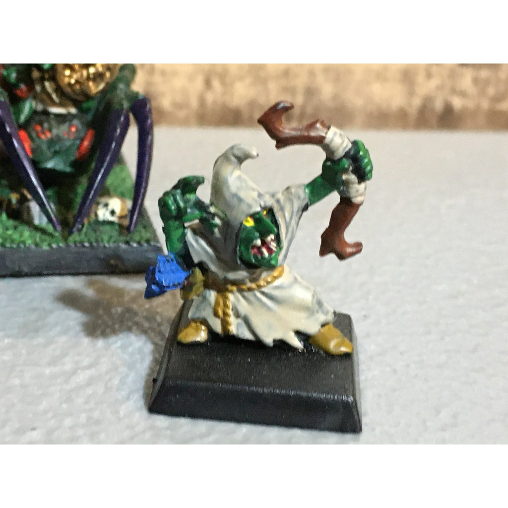 A32511 WARHAMMER FANTASY ORCS & GOBLINS MIX NIGHT FOREST SPIDER BLACK PAINT GW