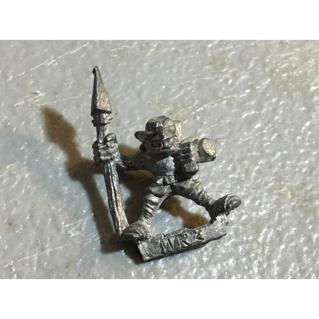 A32439 WARHAMMER MARAUDER CITADEL OOP METAL ORCS GOBLINS SPEAR WOLF RIDER GW