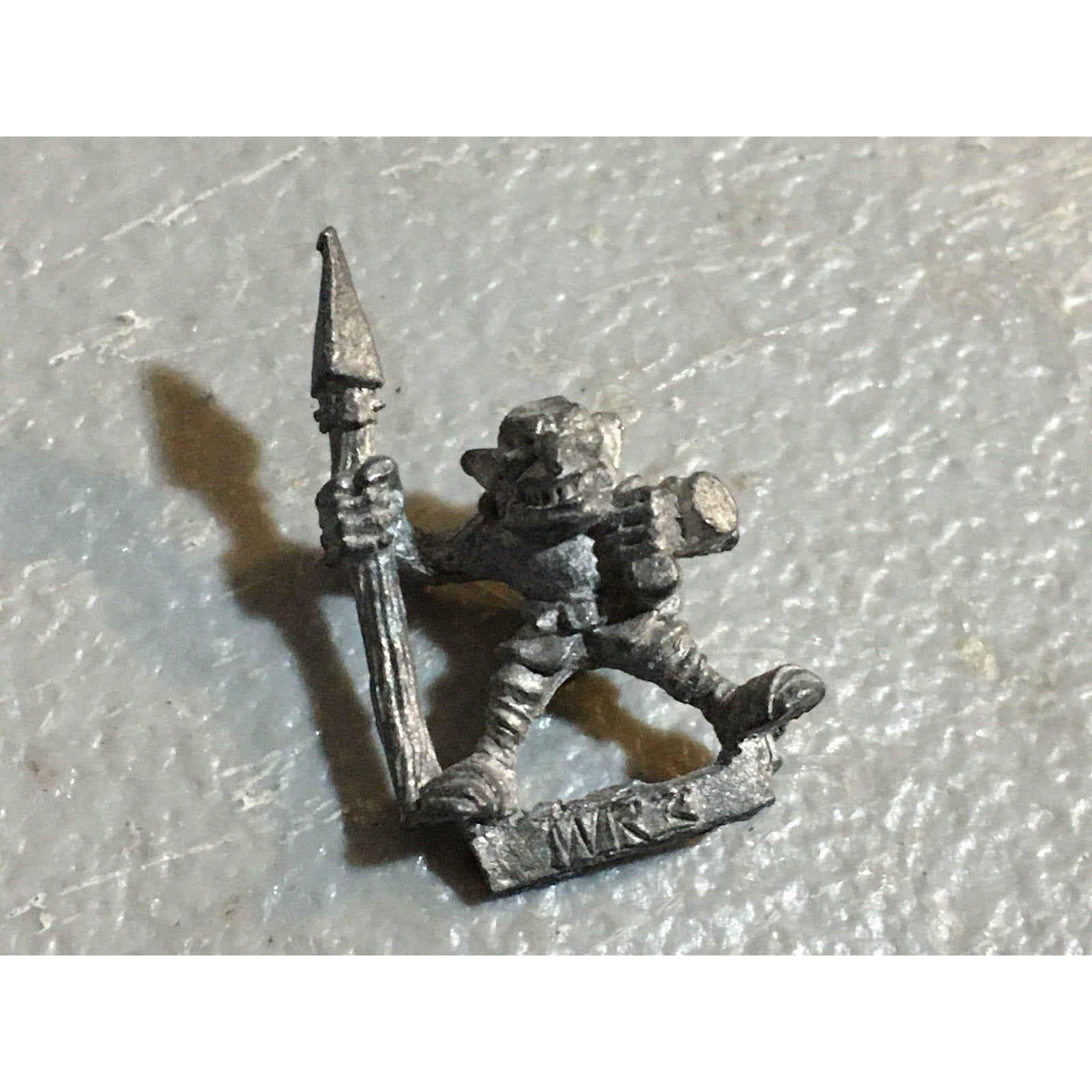 A32439 WARHAMMER MARAUDER CITADEL OOP METAL ORCS GOBLINS SPEAR WOLF RIDER GW