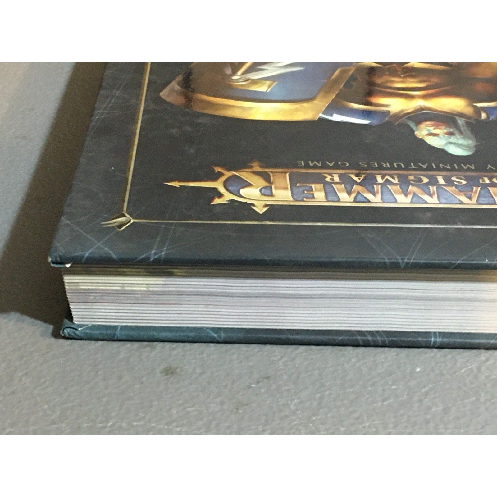 BOOK GAMES WORKSHOP WARHAMMER SIGMAR AOS CORE BOOK HARDBACK HB USED