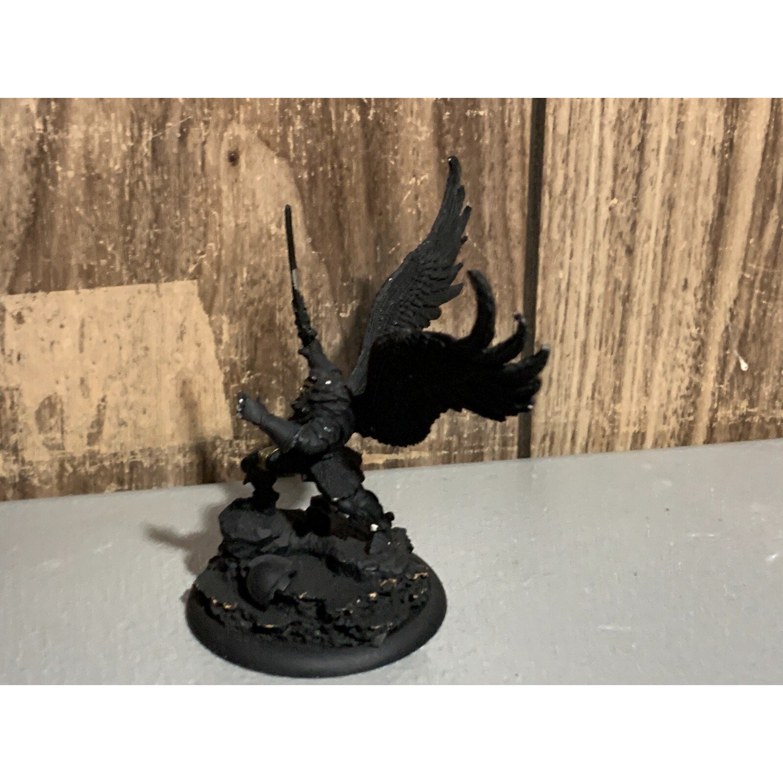 A11498 WARGAMES FANTASY FUTURISTIC METAL MINIATURE WINGED ANGEL HQ LORD