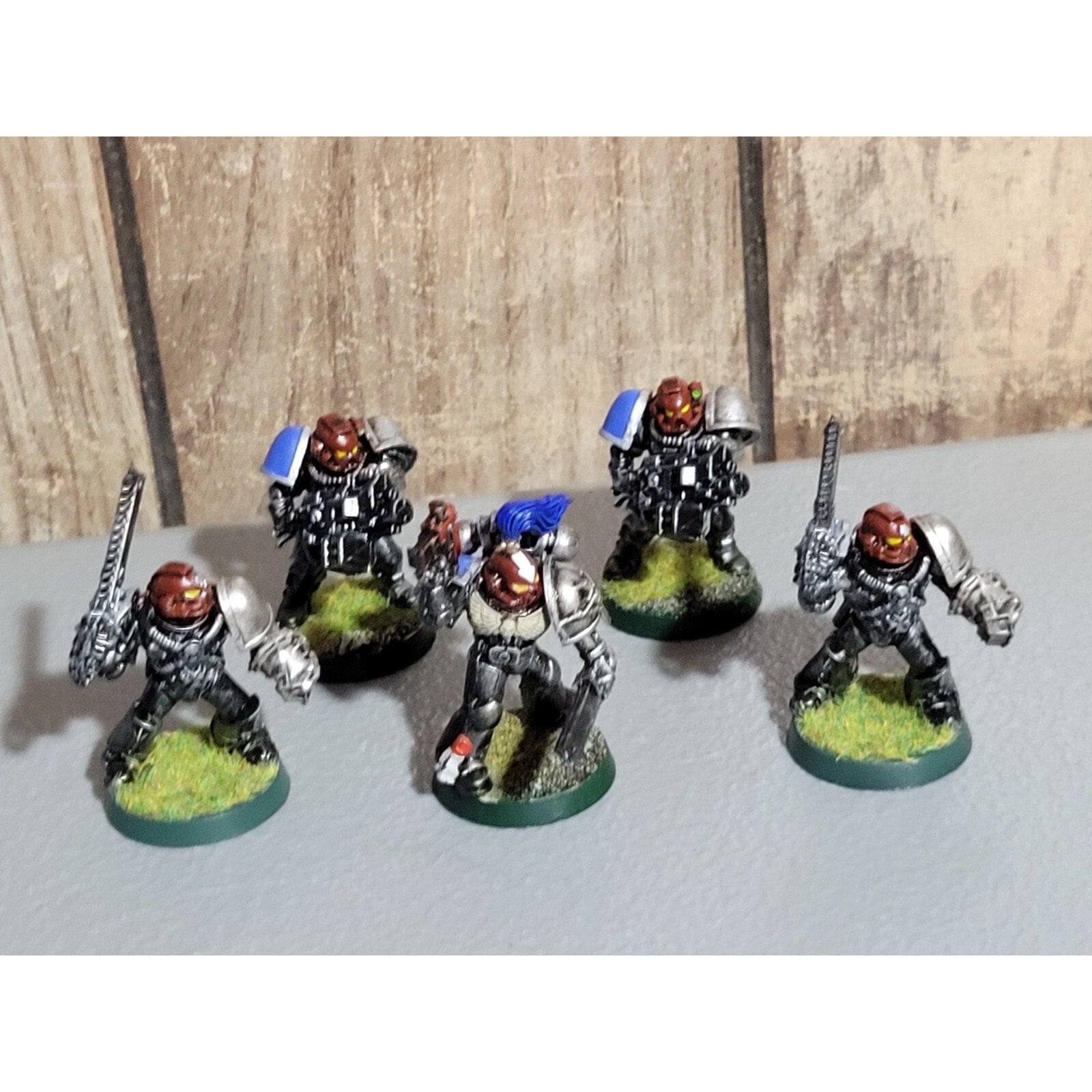 A18031 WARHAMMER 40K SPACE MARINES 5 PK HEAVY SERGEANT MISS BACKPACKS