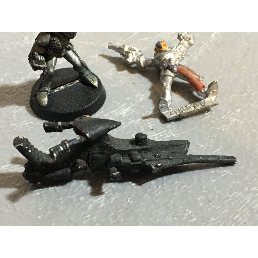 A21006 WARHAMMER 40K METAL HARLEQUINS INCOMPLETE LOT JETBIKE TROUPERS