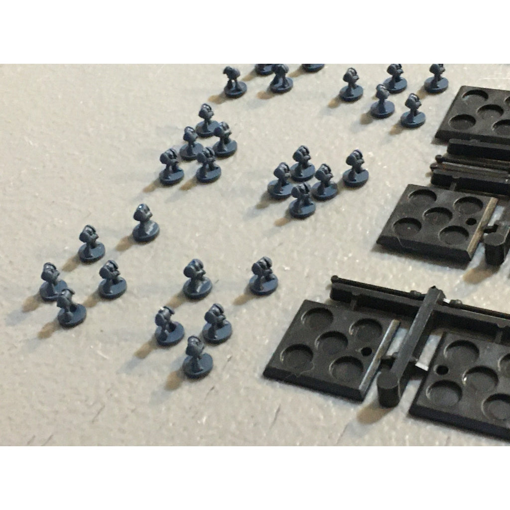 A25124 WARHAMMER 40K EPIC SPACE MARINES TACTICAL 10 STANDS GW