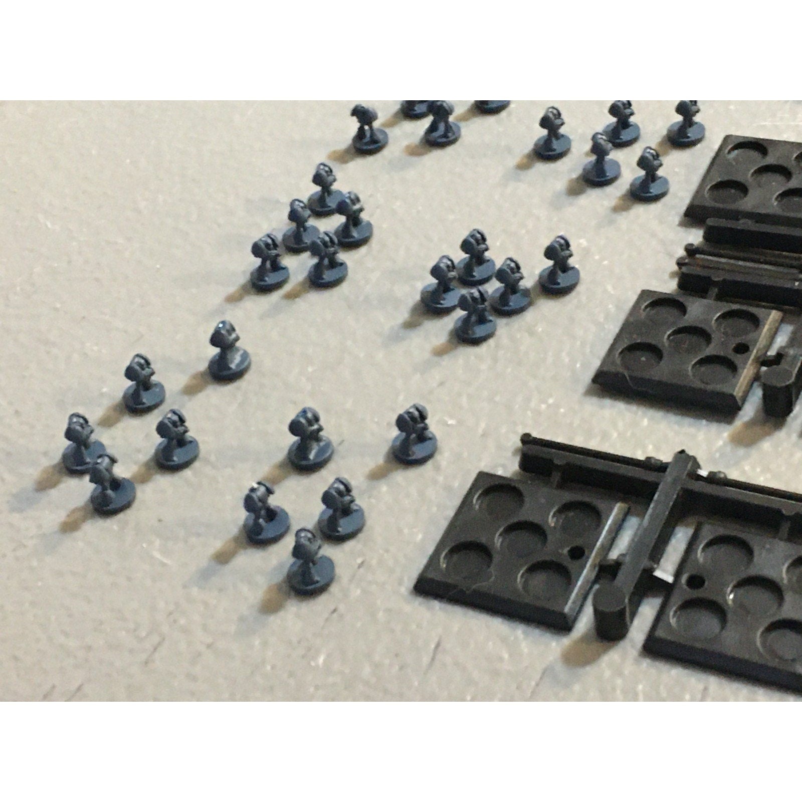 A25124 WARHAMMER 40K EPIC SPACE MARINES TACTICAL 10 STANDS GW