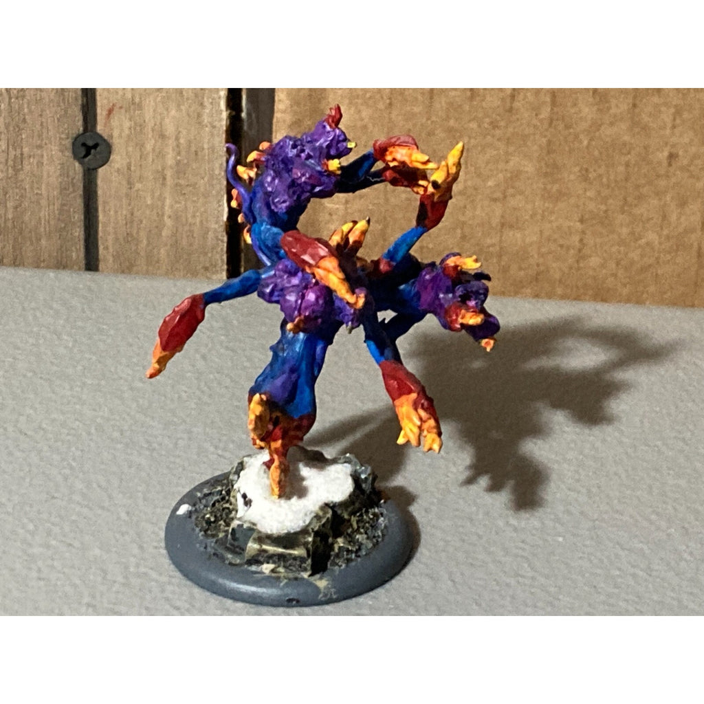 A19595 WARHAMMER 40K AOS CUST EXALTED FLAMERS READ TZEENTCH CHAOS DAEMONS PAINT