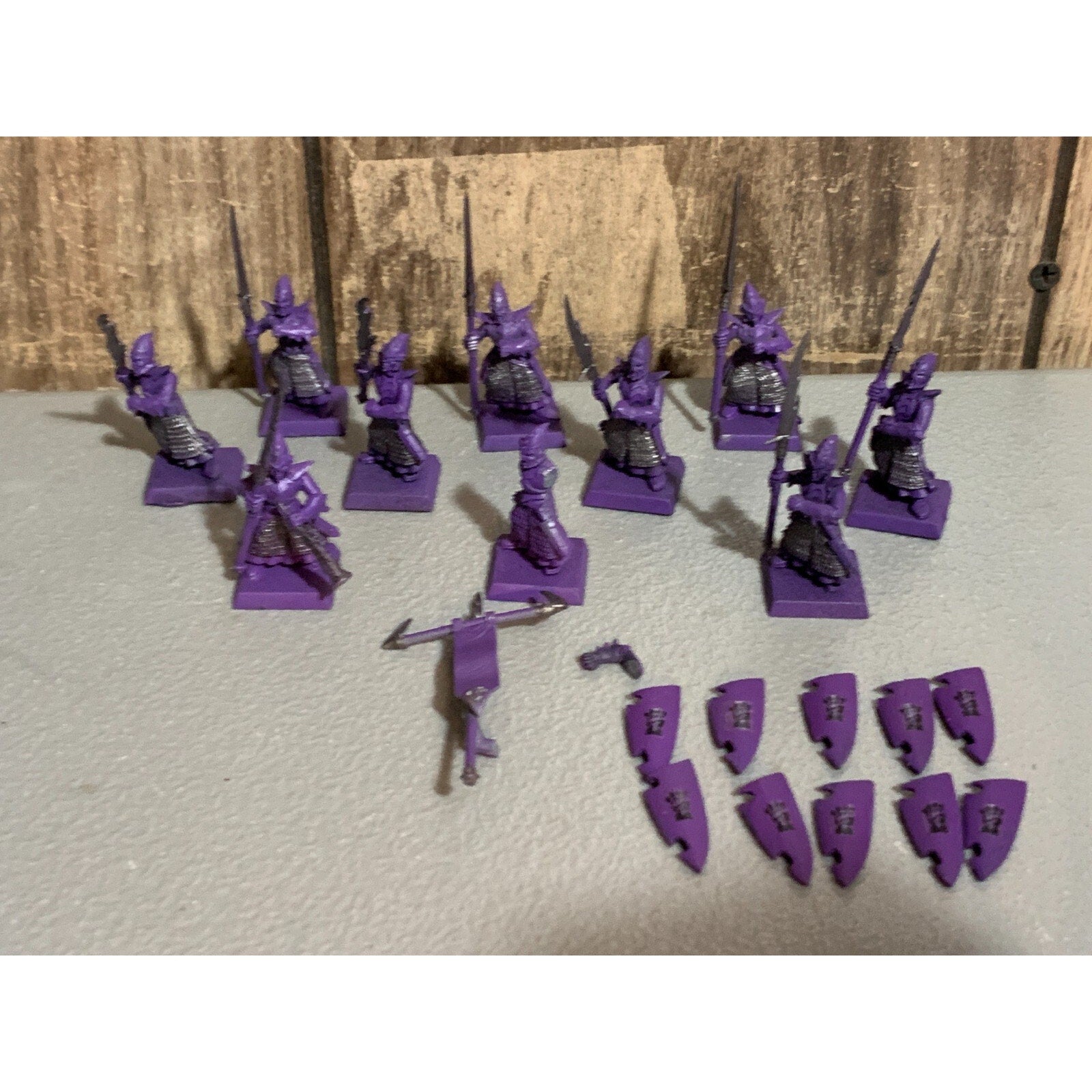 A16900 WARHAMMER AOS FANTASY DARK ELVES SPEARMEN 10 PACK GW GAMES WORKSHOP