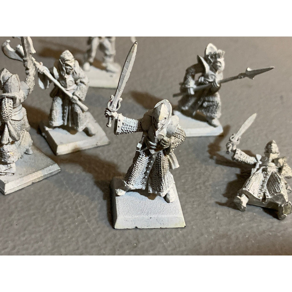 A30355 RAL PARTHA IRON WINDS METAL ELVES LOT ELF ARCHER SWORD BOWMAN SWORDSMAN