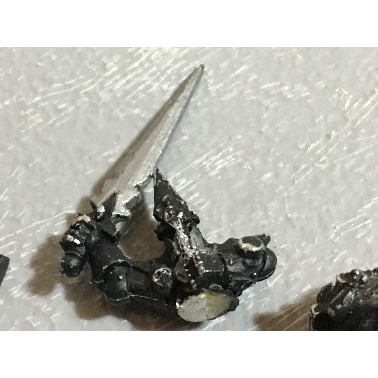 A21029 WARHAMMER FANTASY DARK ELVES METAL INC & BITS LOT MAGE RIDER