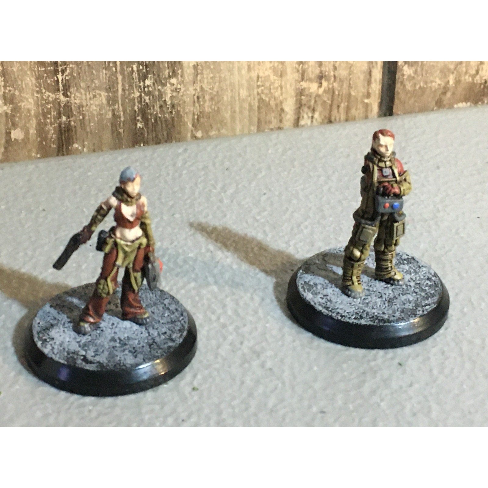 A32040 RACKHAM AT-43 RED BLOK MINI ODIN & MANON MISS 1 ARM NO CARD