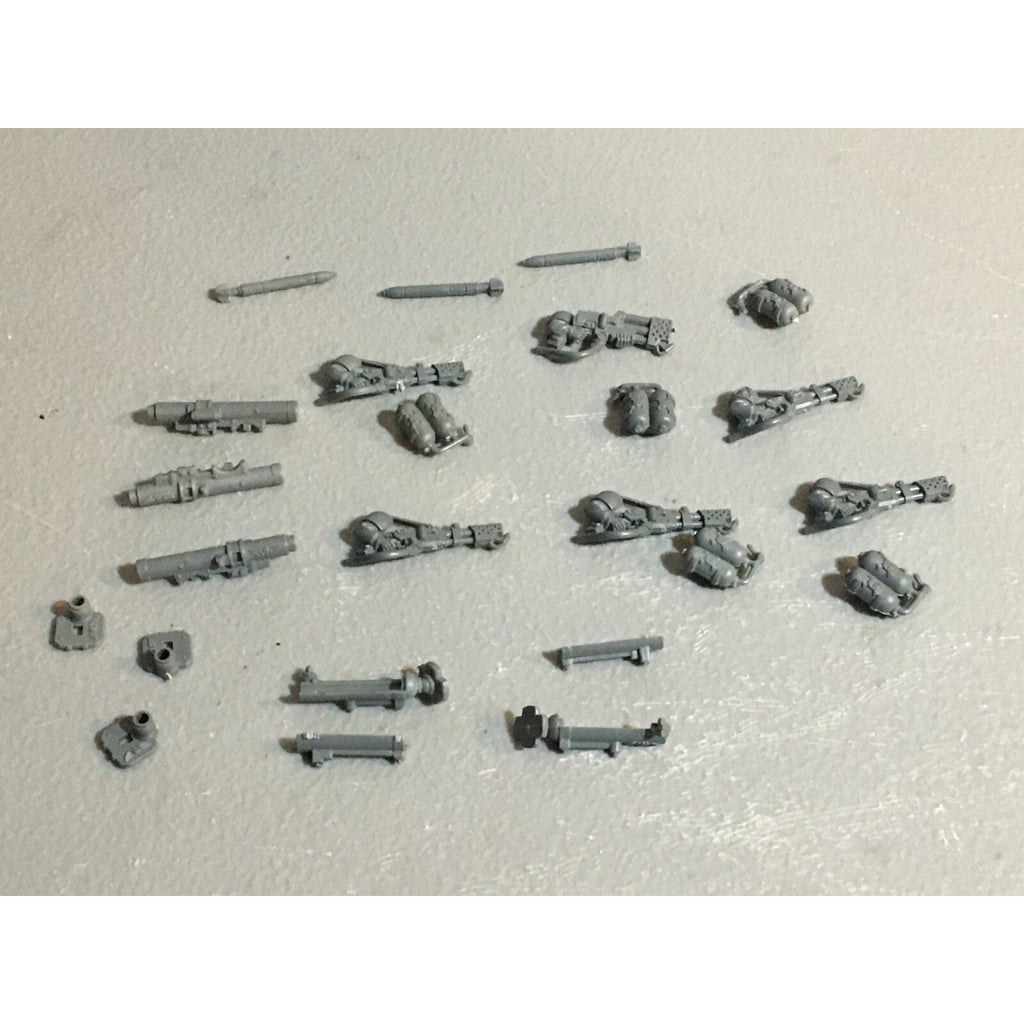 A17843 WARHAMMER 40K ASTRA IG GUARD CADIAN SPECIAL & HEAVY WEAPONS BITS LOT GW